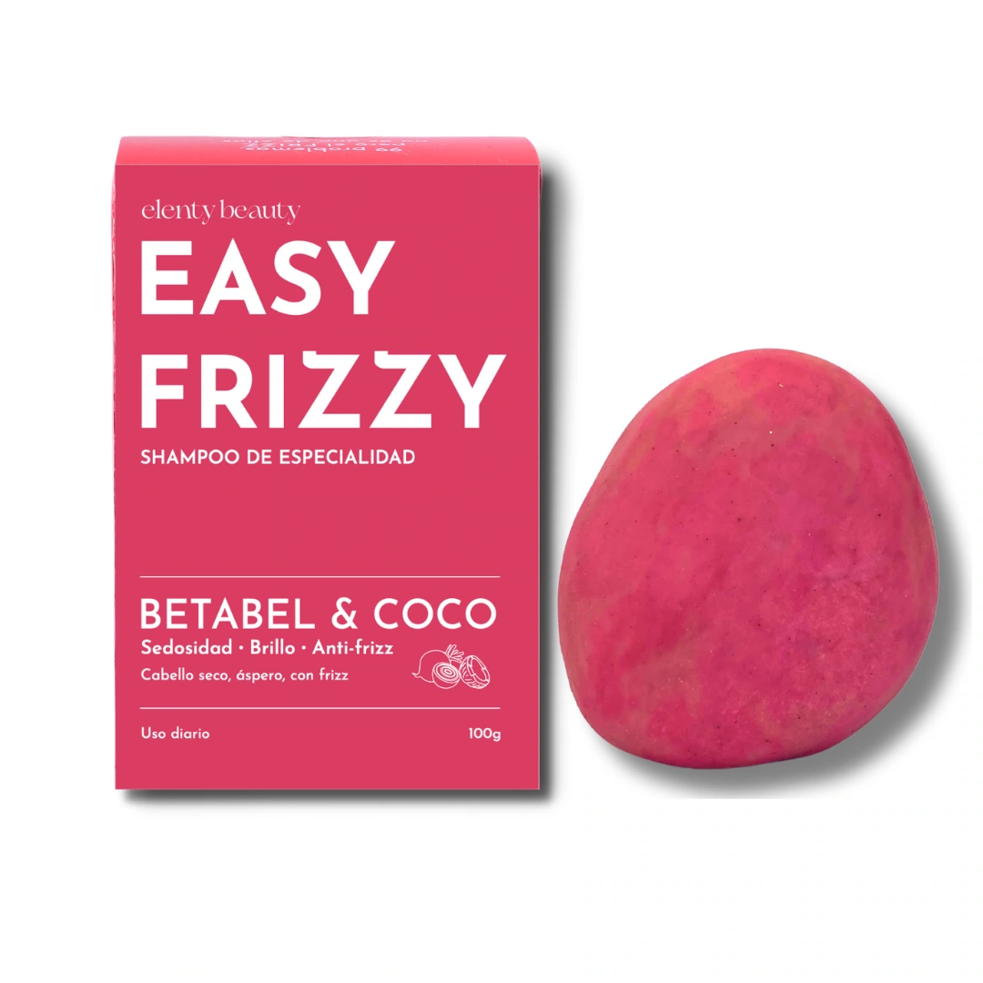 Champú sólido profesional Easy Frizzy de Elenty Beauty | 100 g