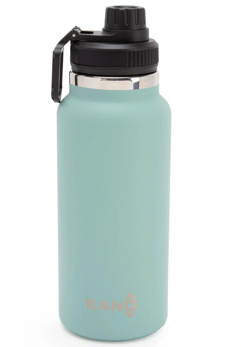 Botella 1 lt insulada celeste