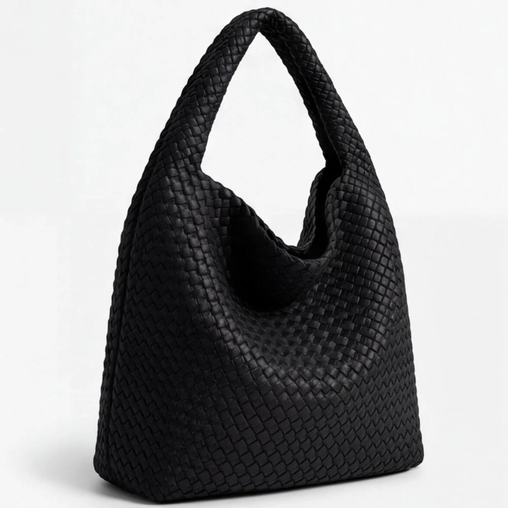 Bolsa Trenzada Aura Noir