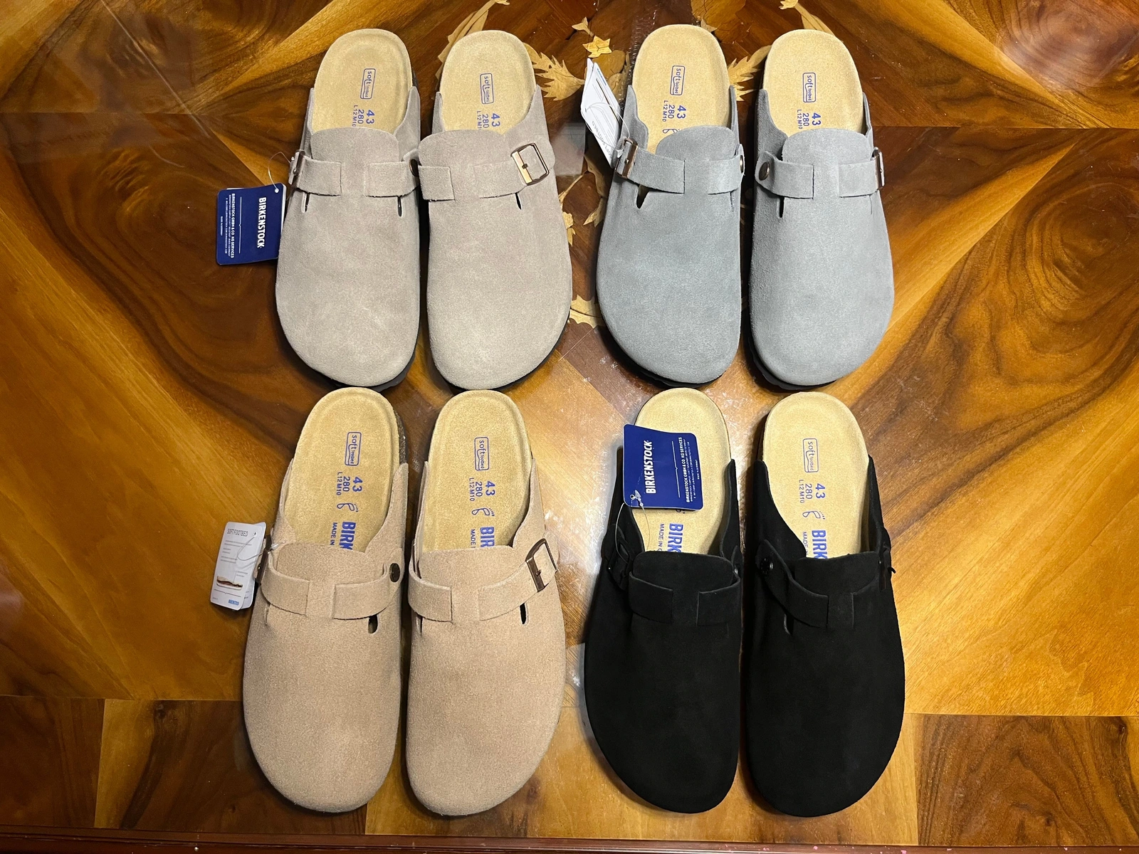 Birkenstock Boston mules varias tallas