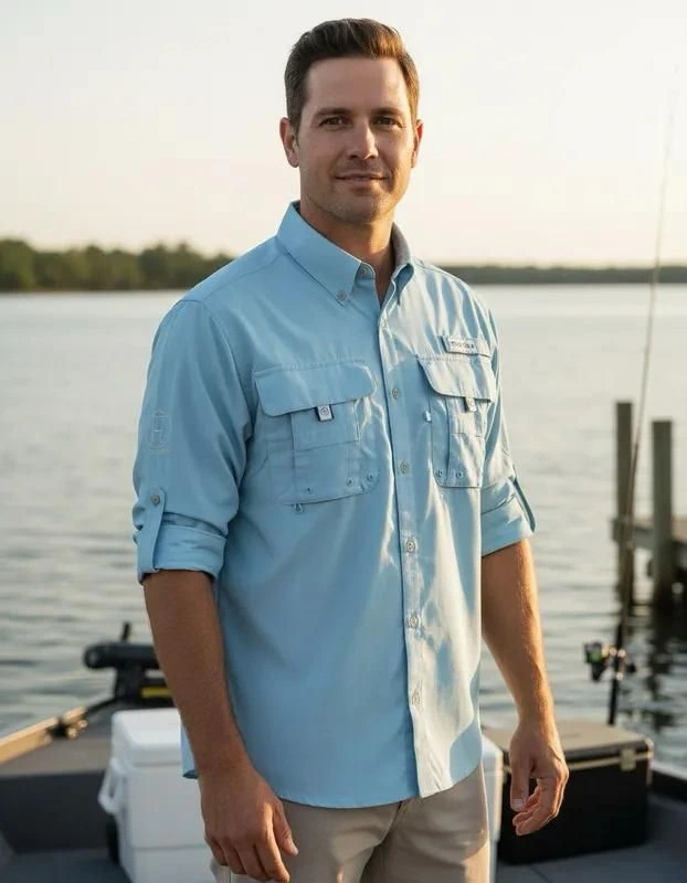 Camisa Tipo Pescador