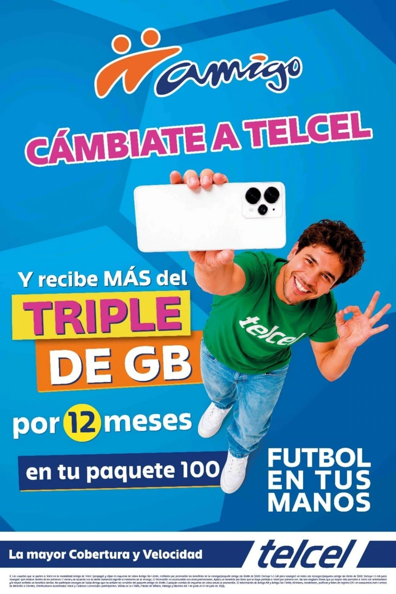 Cambiate a Telcel(portabilidad)