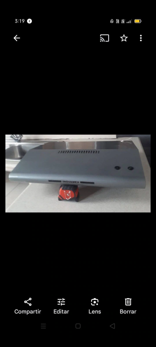 Campana de extractor de cocina