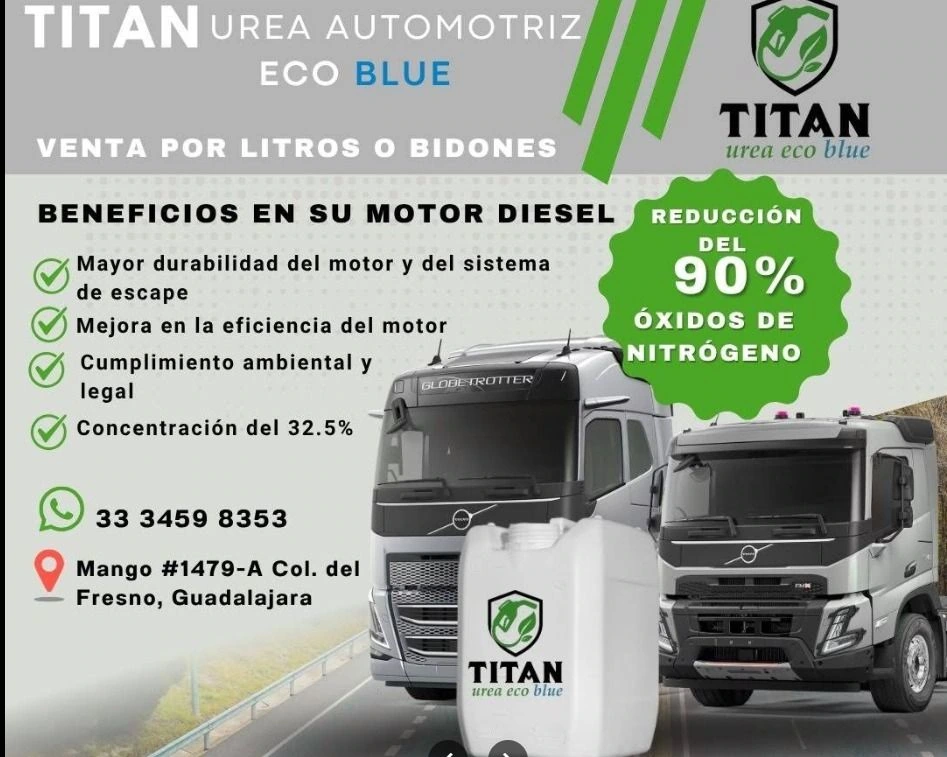 UREA TITAN ECO BLUE  PARA DIESEL 20L