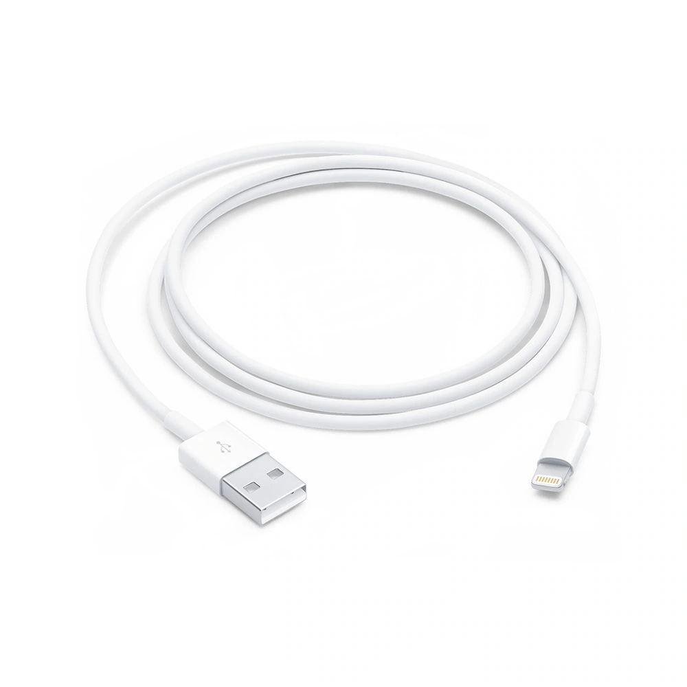 Cable Apple MUQW3AM/A USB-A a Lightning 1 m Blanco
