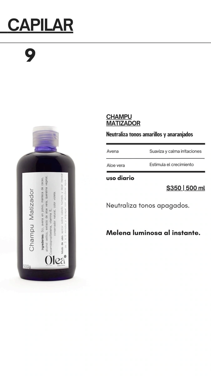 Producto cabello