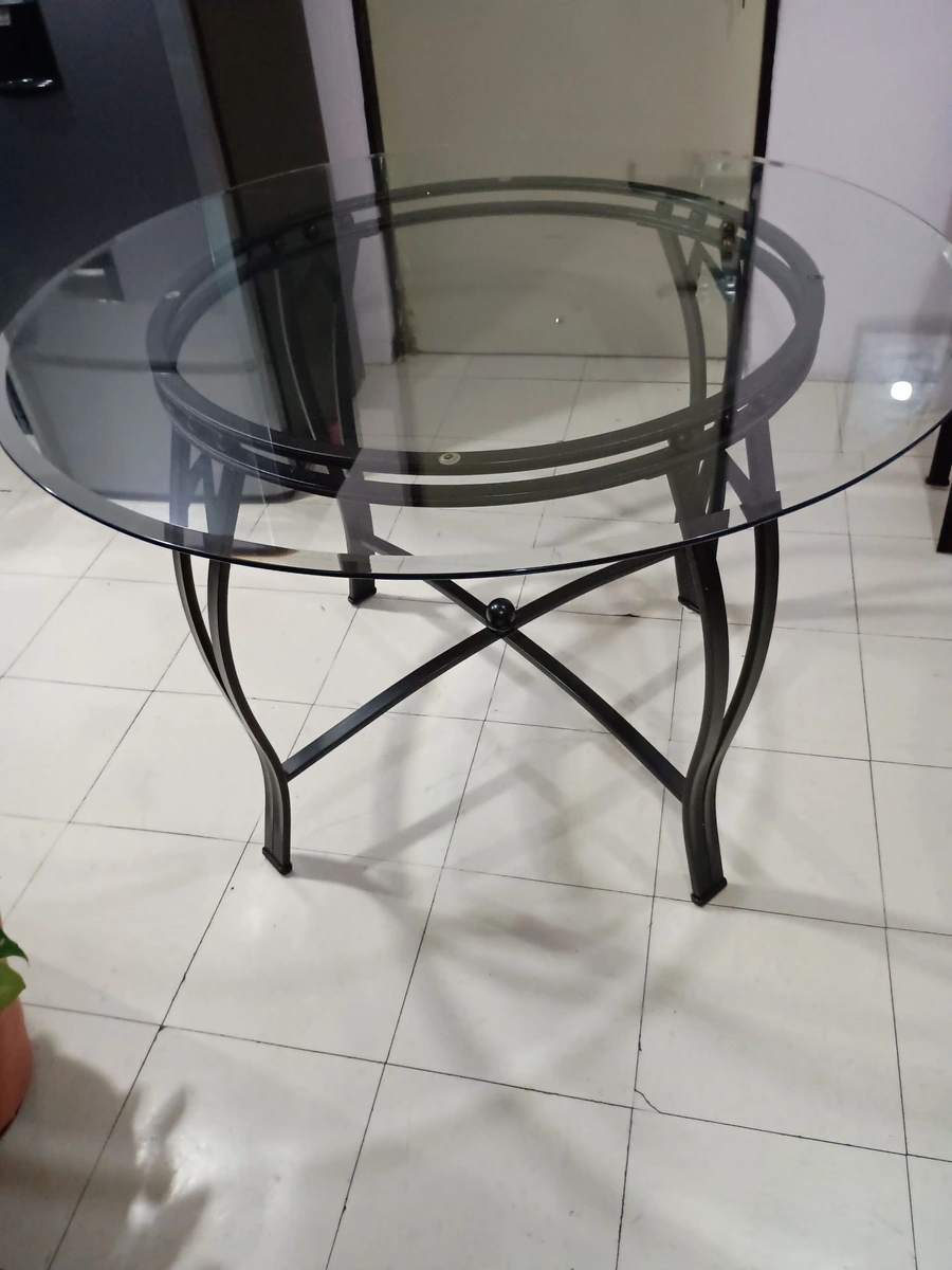 Comedor con vidrio