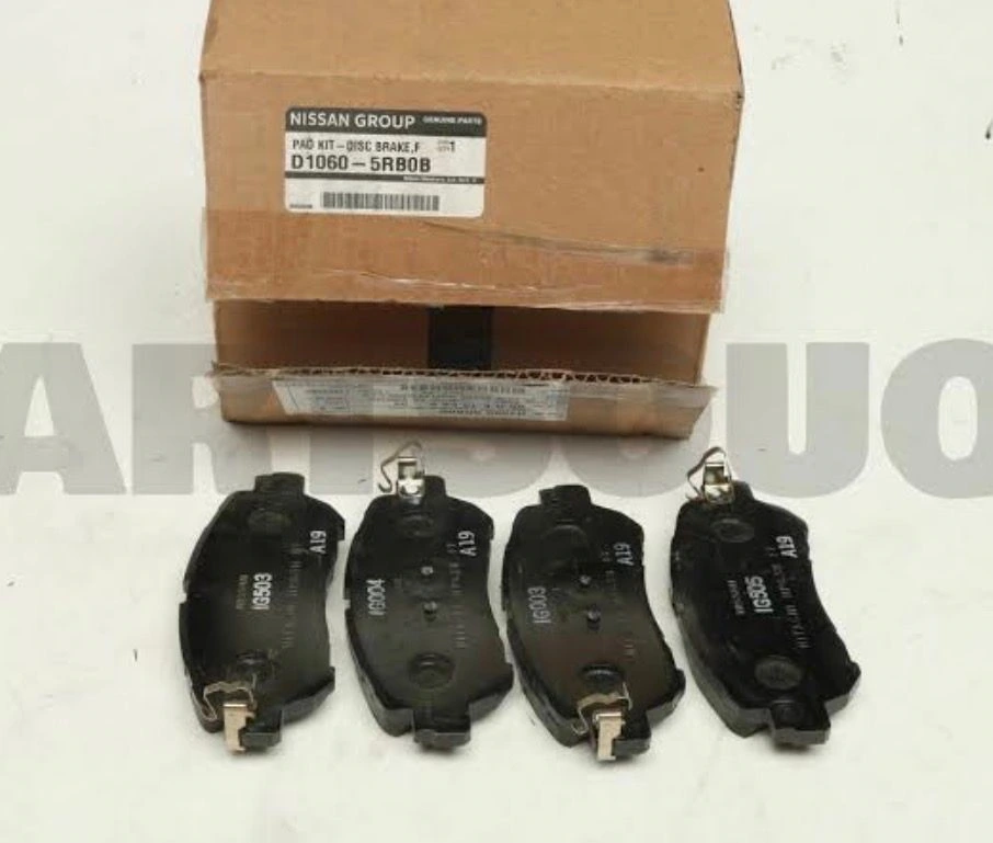 Juego de balatas originales Nissan Versa N17 o Kicks