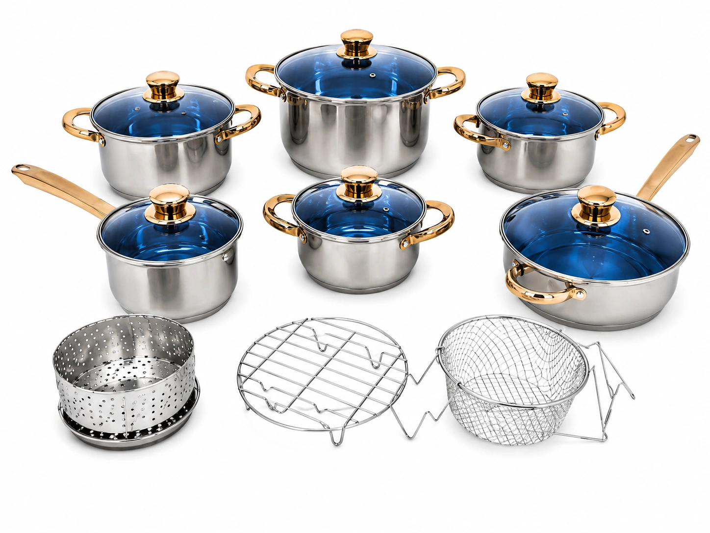JGO DE BATERIAS DE COCINA 15 PZ