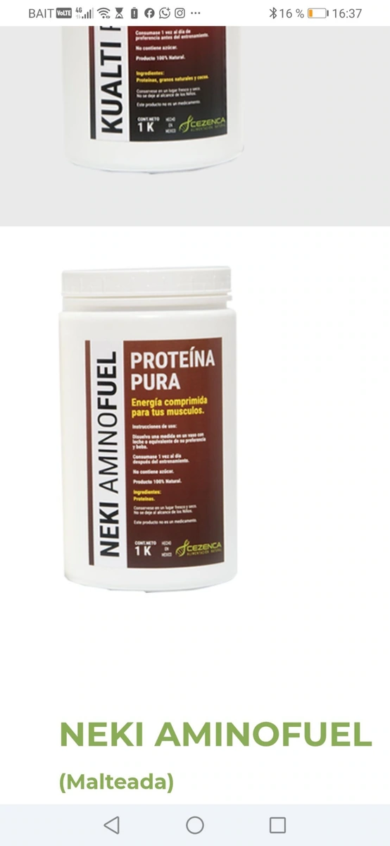 Neki Malteada de proteina