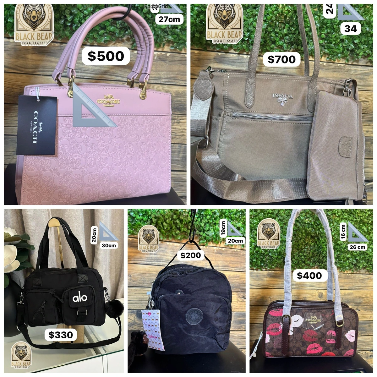 Bolsas bonitas dama y caballero