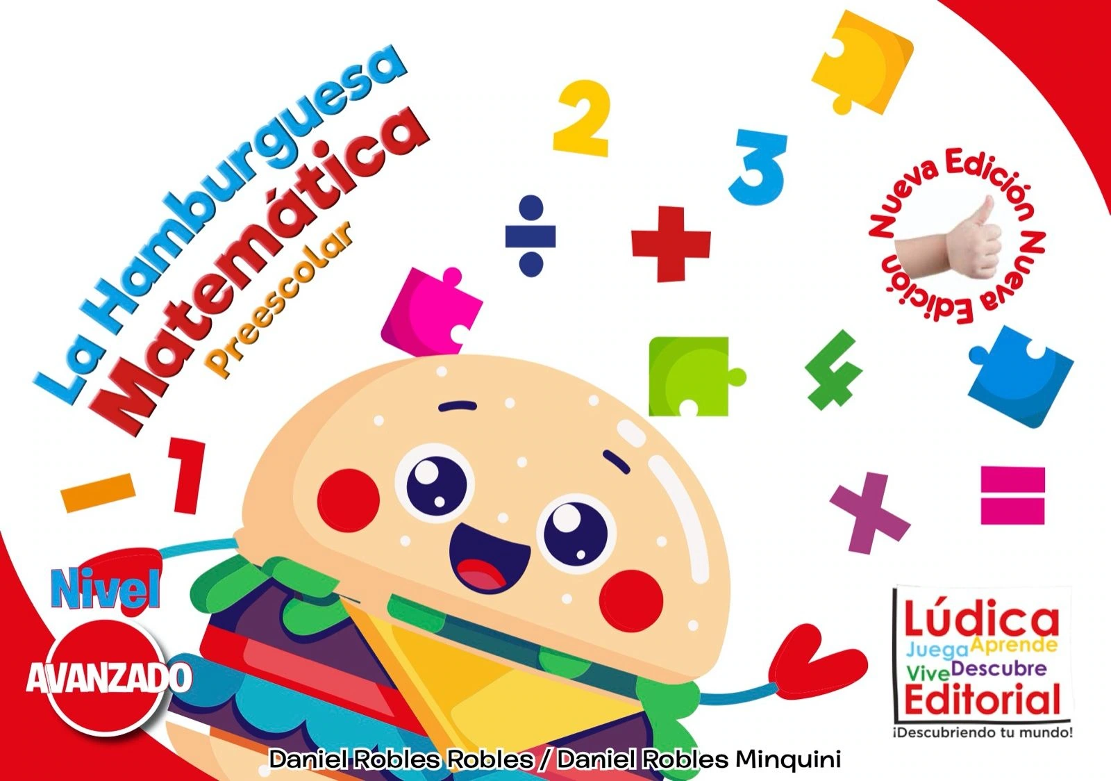 La Hamburguesa Matemática Preescolar Nivel Avanzado