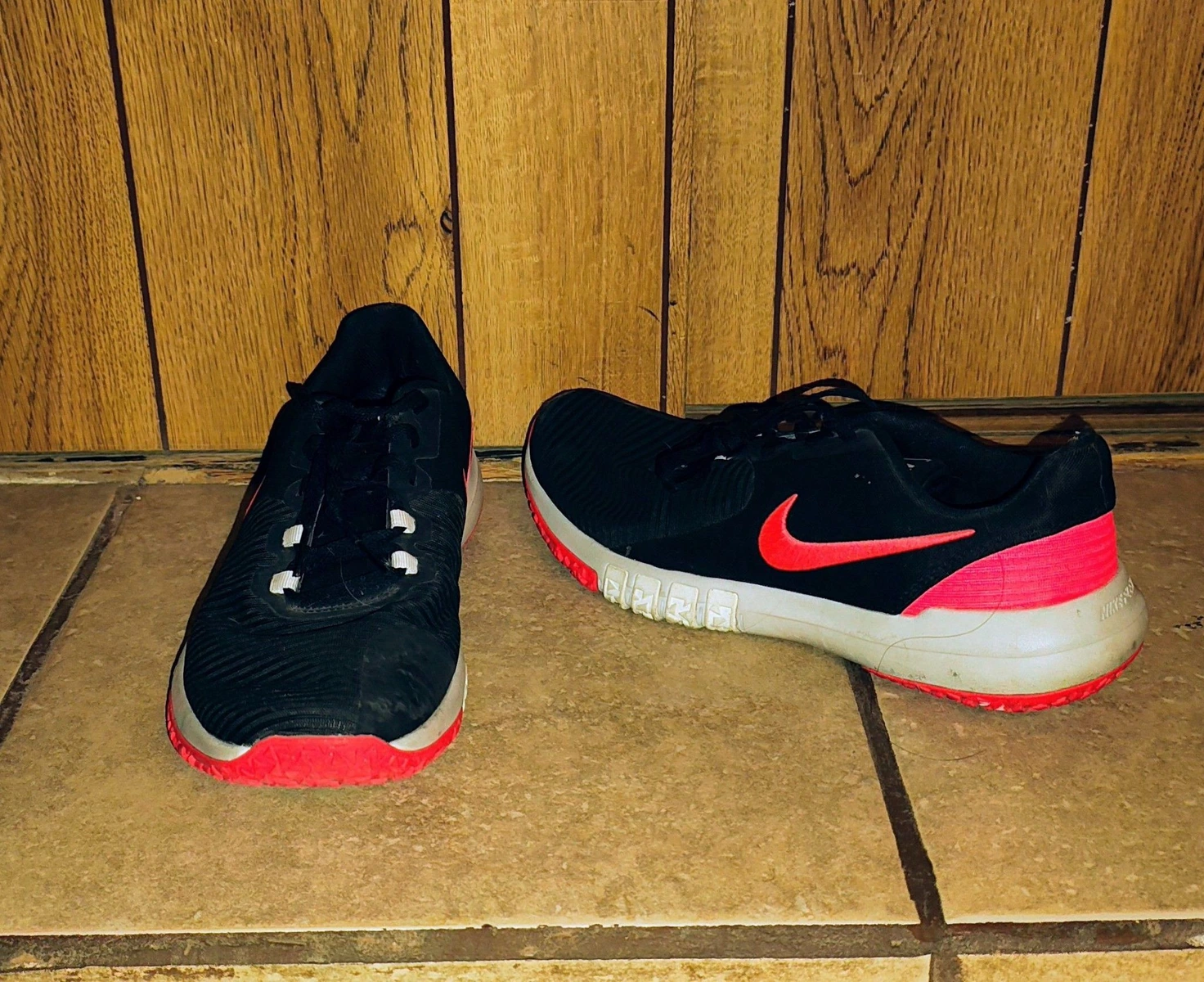 Nike Flex Control 4 Negro/Rosa