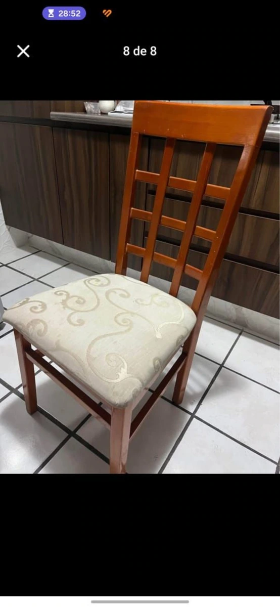 Comedor de 6 sillas