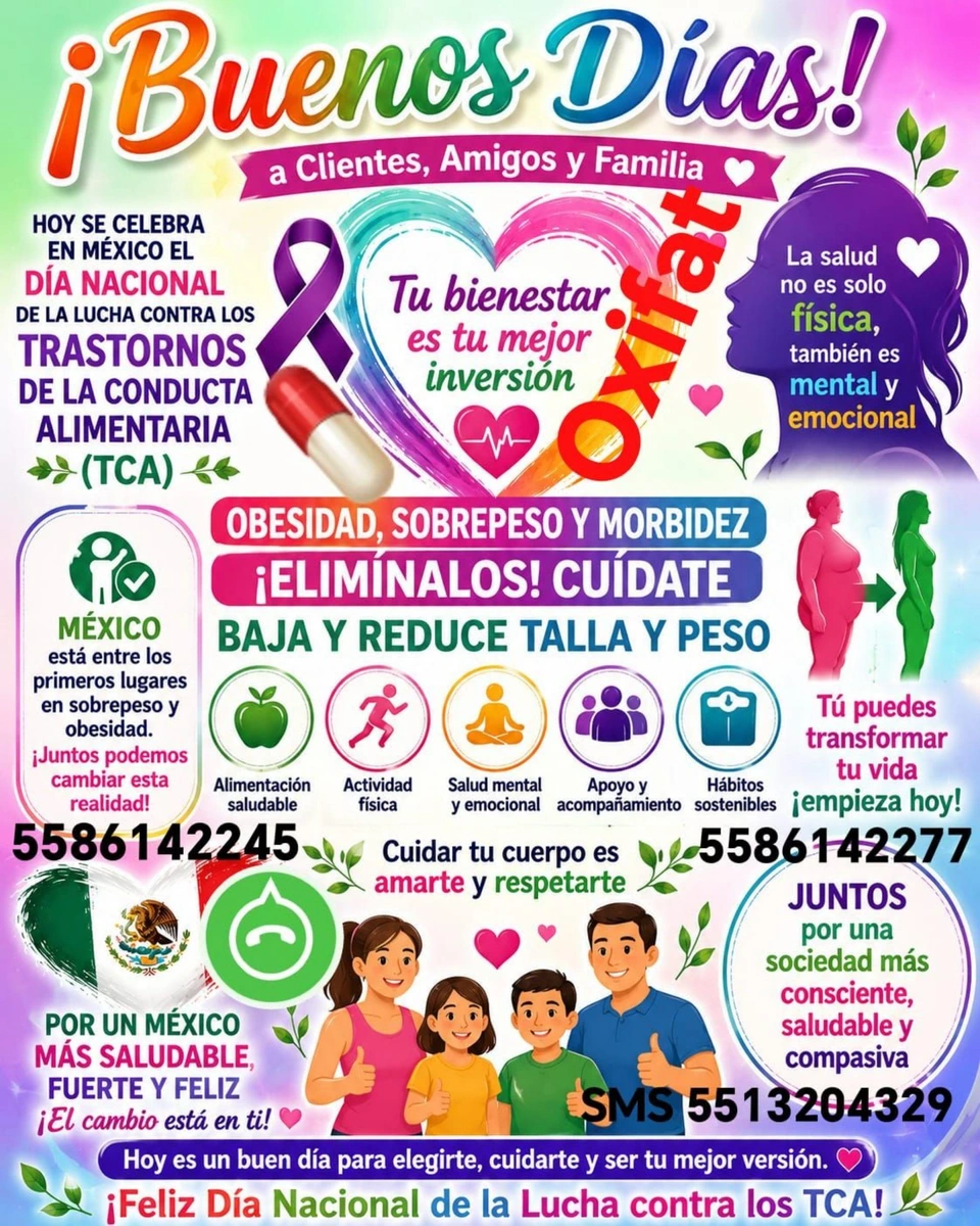 Baja talla y peso d inmediato y garantizado Oxifat