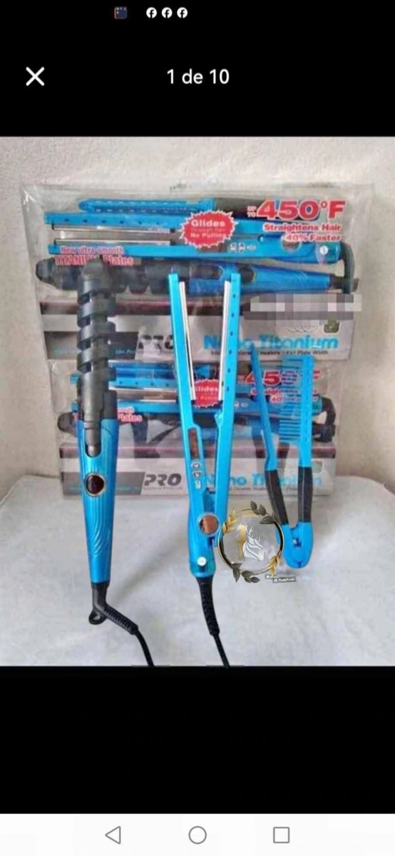 Kit de peinado Titanium