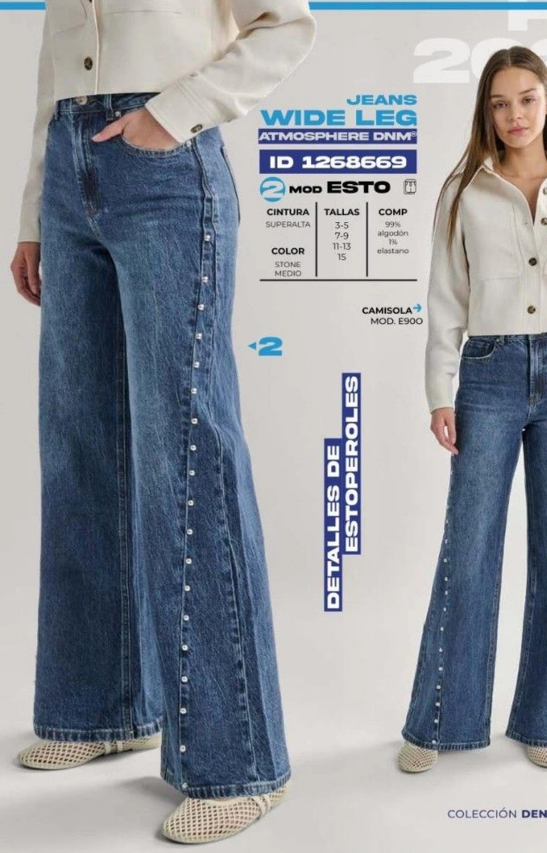 JEANS PRACE SHOES, 💯 algodón