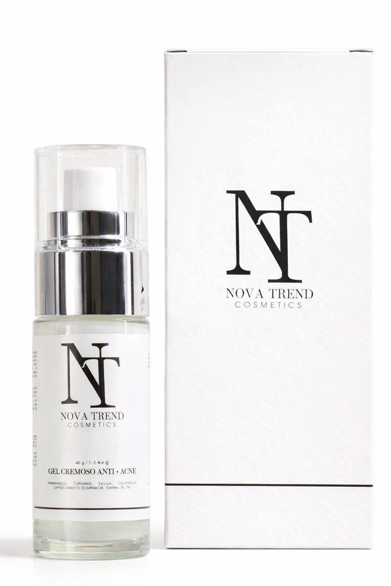 Gel Cremoso Anti-Acné NOVA TREND COSMETICS