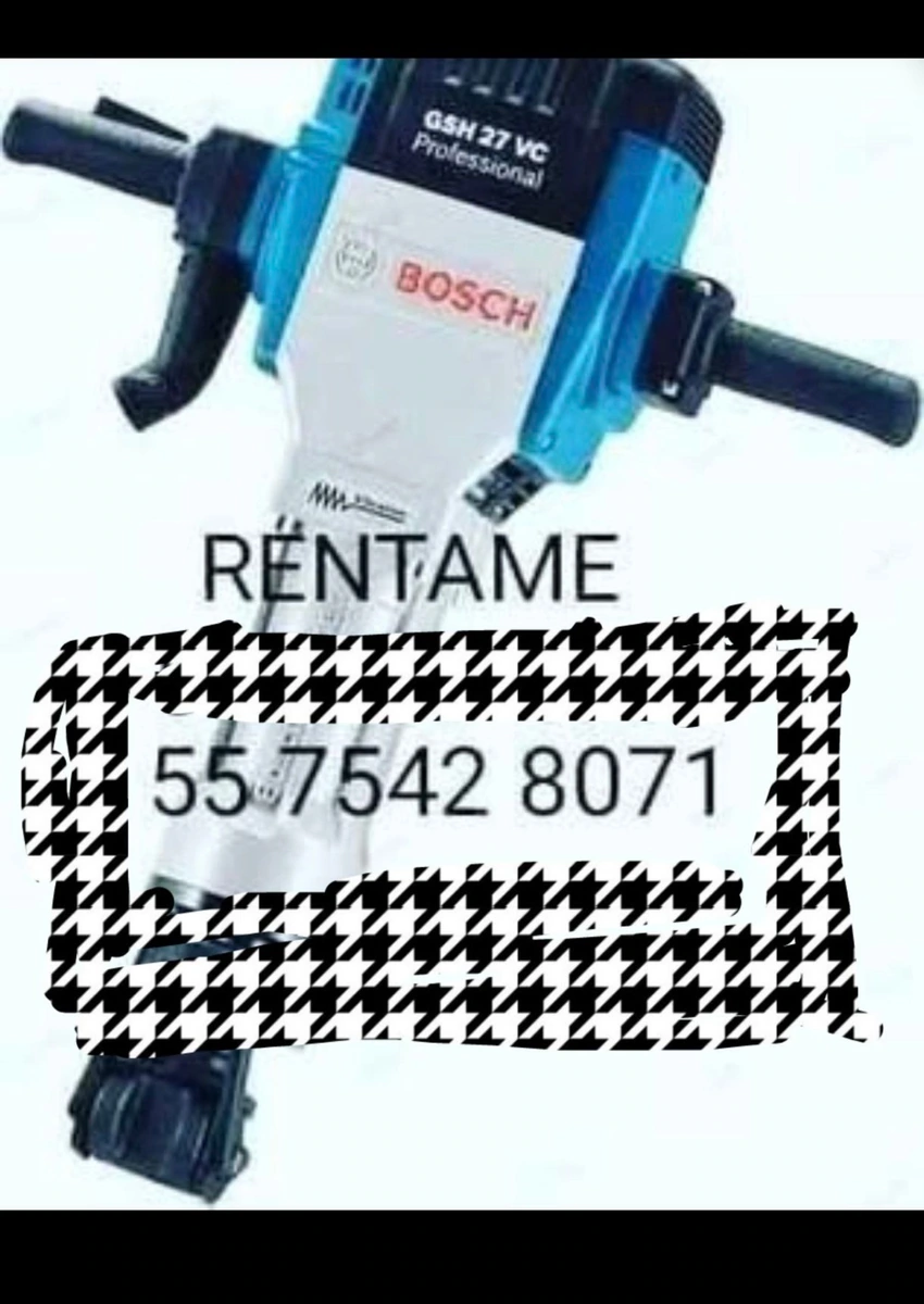 RENTA DE ROTOMARTILLO ROMPEDOR