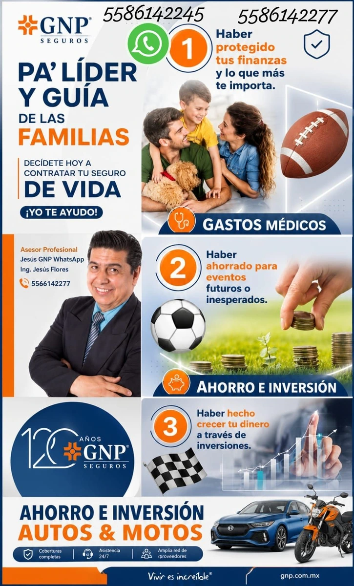 GNP SEGUROS Y FIANZAS EL ARQUITECTO DE LOS SEGUROS CONSTRUYE PATRIMONIO FAMILIAR
