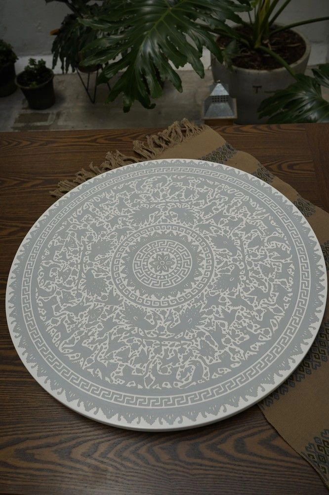 Charola Giratoria Olinalá (Tipo Lazy Susan) – Tlamamali