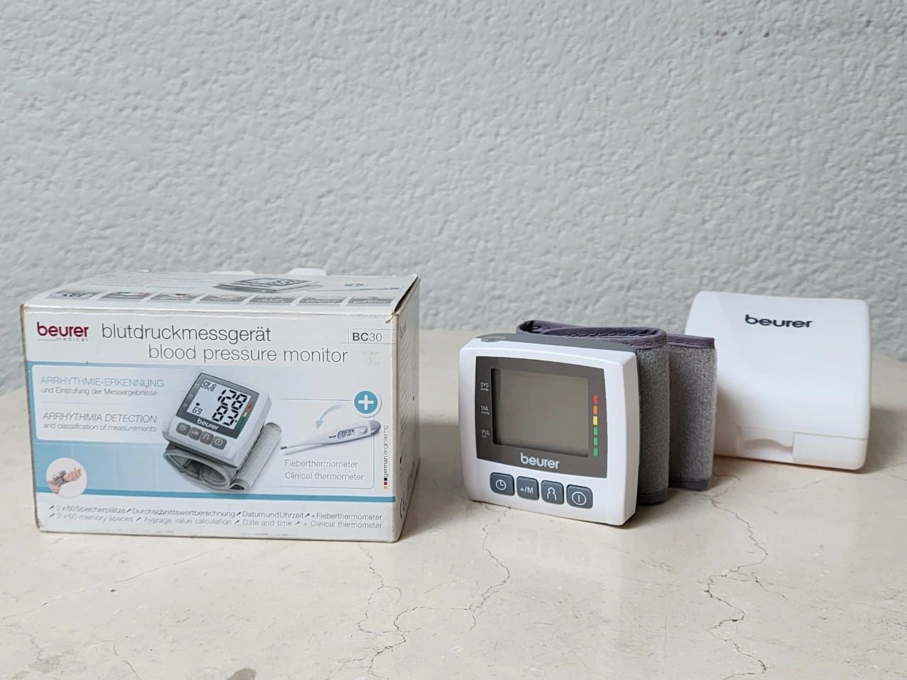 Monitor de presión de muñeca