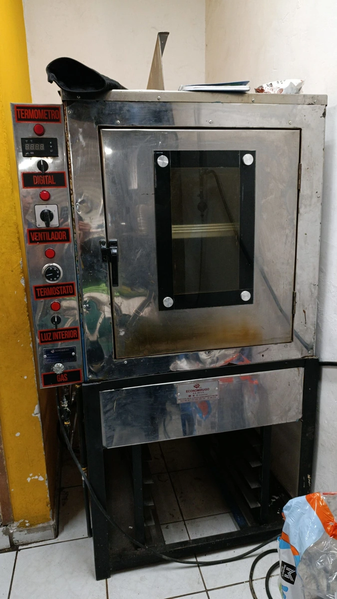 Horno industrial de 6 charolas