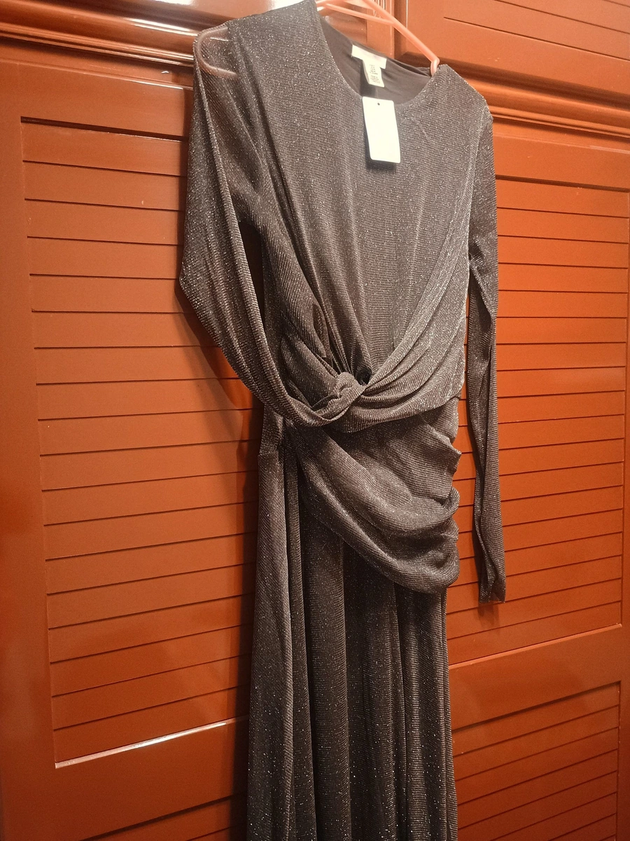 Vestido de noche color champagne
