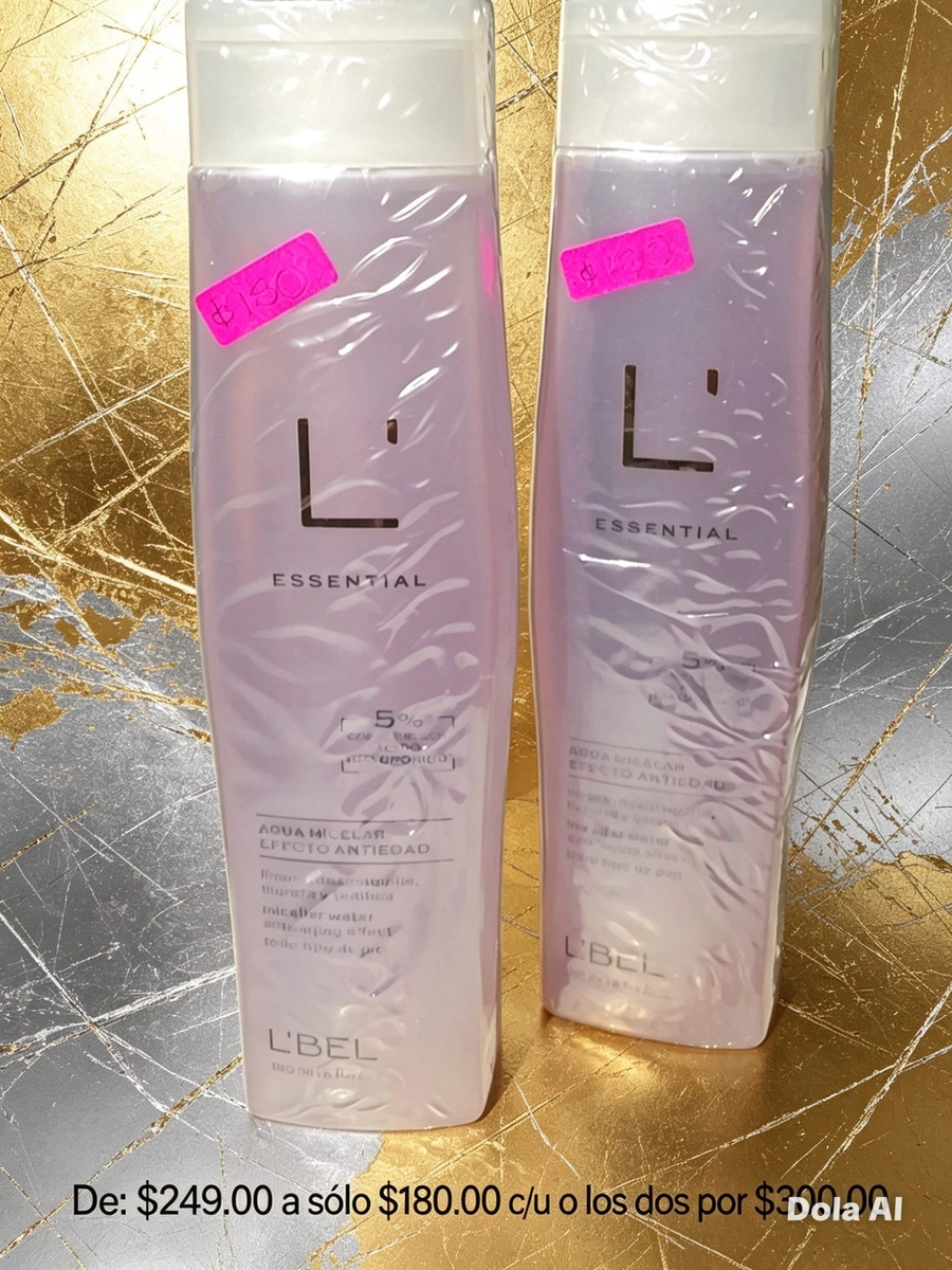 Agua micelar Lbel
