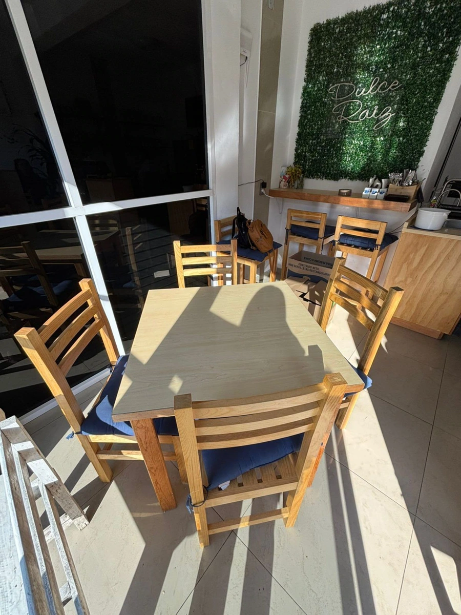 Comedor de madera