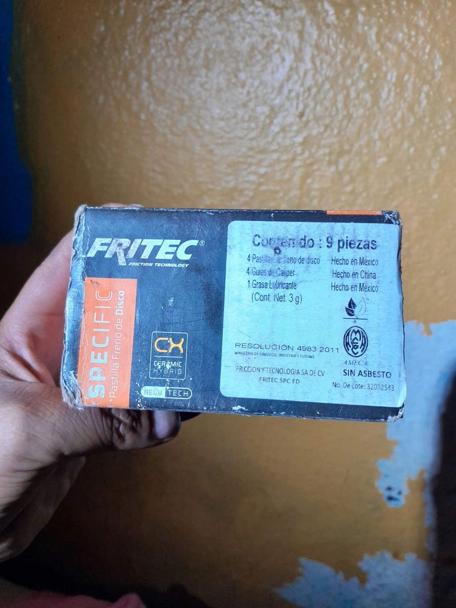 Pastilla freno de disco