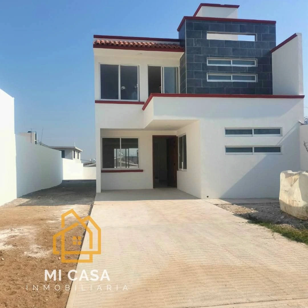 Casa nueva con terreno de 420 m²