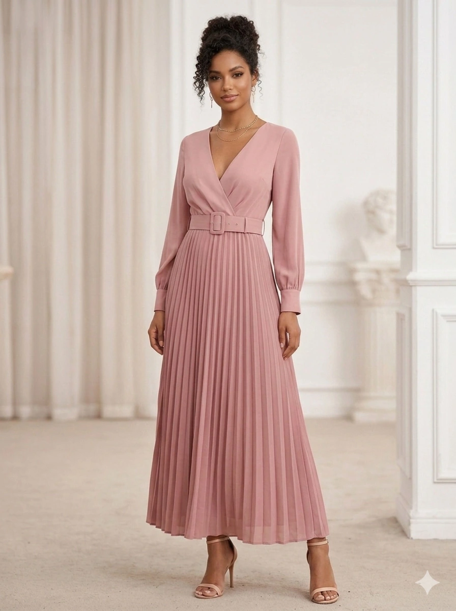 Vestido palo de rosa talla M