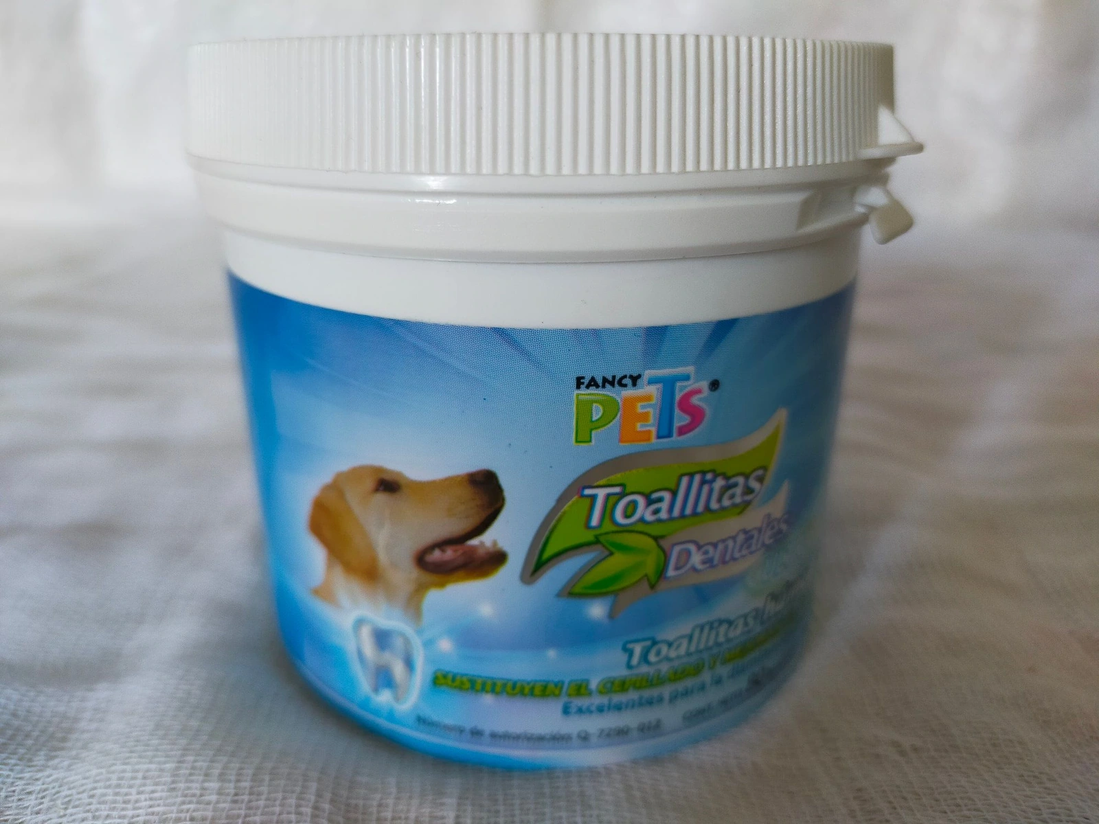 Toallitas Dentales Ultra Para Perro 80 Pzas Fancy Pets