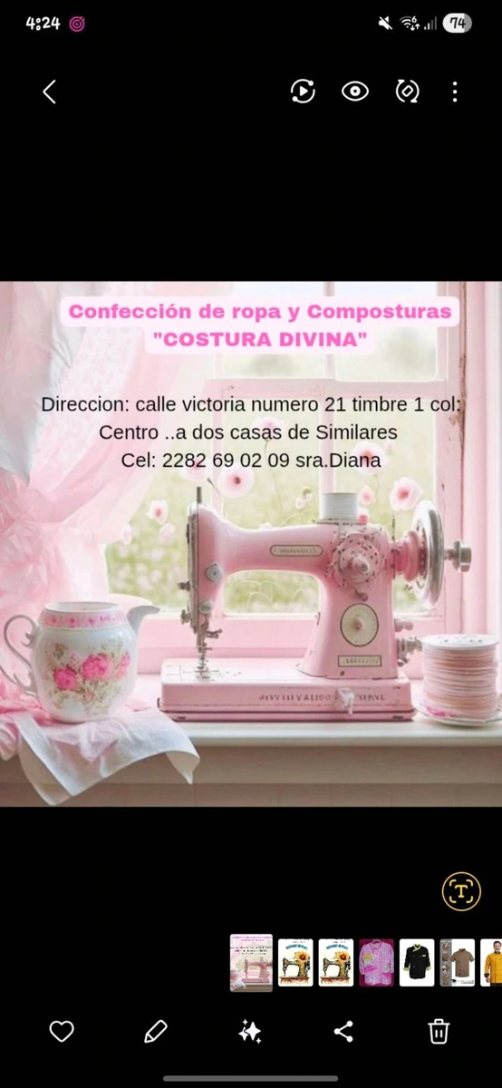 Costura y composturas