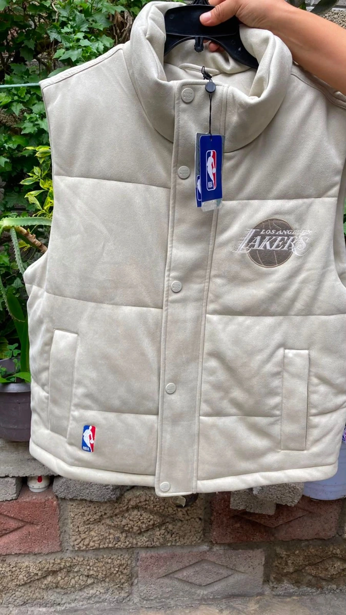 Chaleco puffer NBA de los Angeles Lakers 100% original y nuevo!
