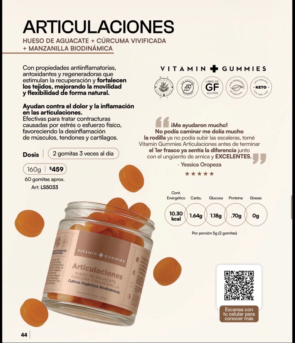 Vitamin Gummies Articulaciones - Gomitas