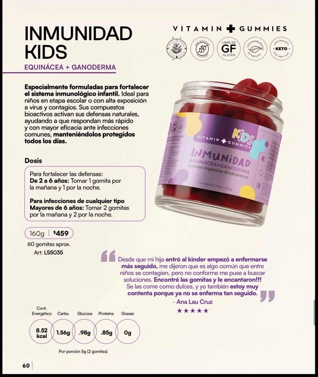 Vitamin Gummies Inmunidad Kids - Gomitas
