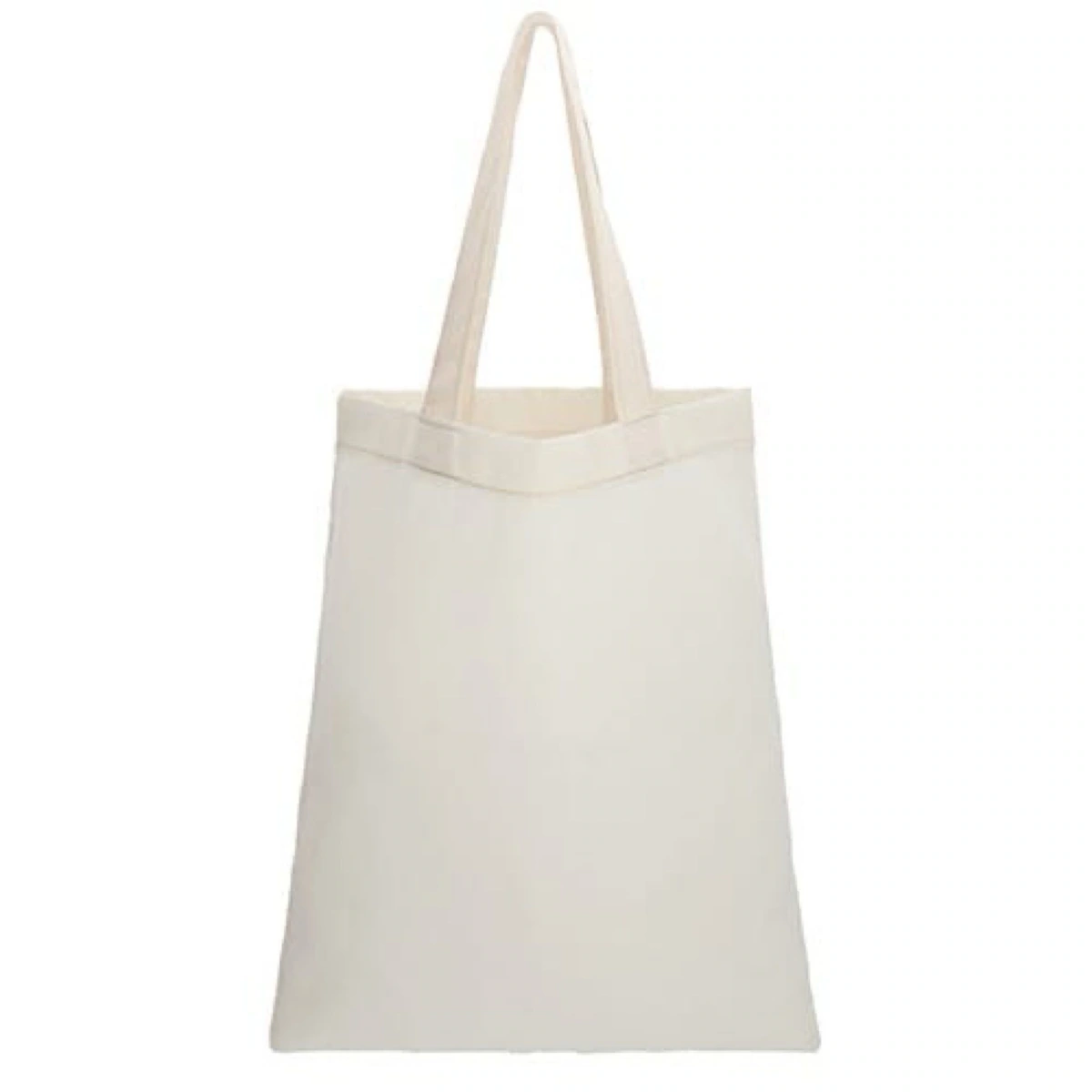Bolsa de asa de manta cruda tipo tote bag