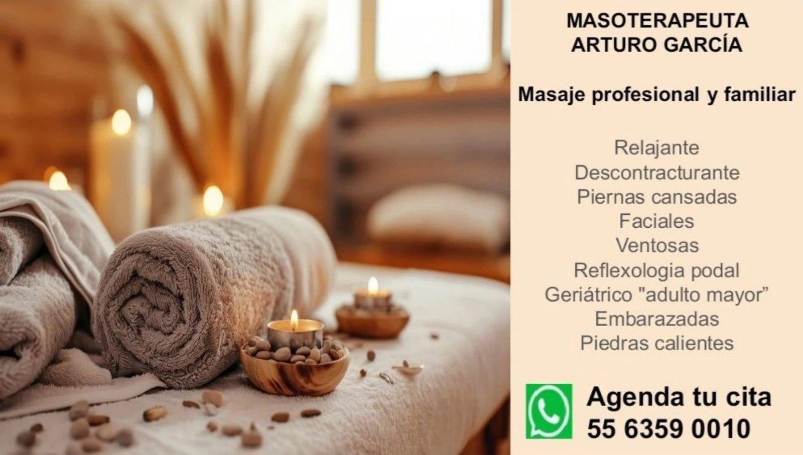 Masaje terapéutico familiar