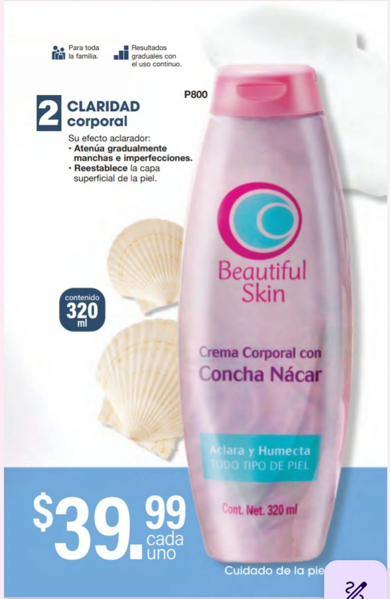 Crema aclarante