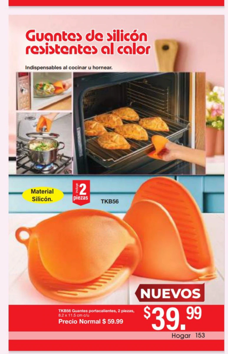 Guantes para cocina