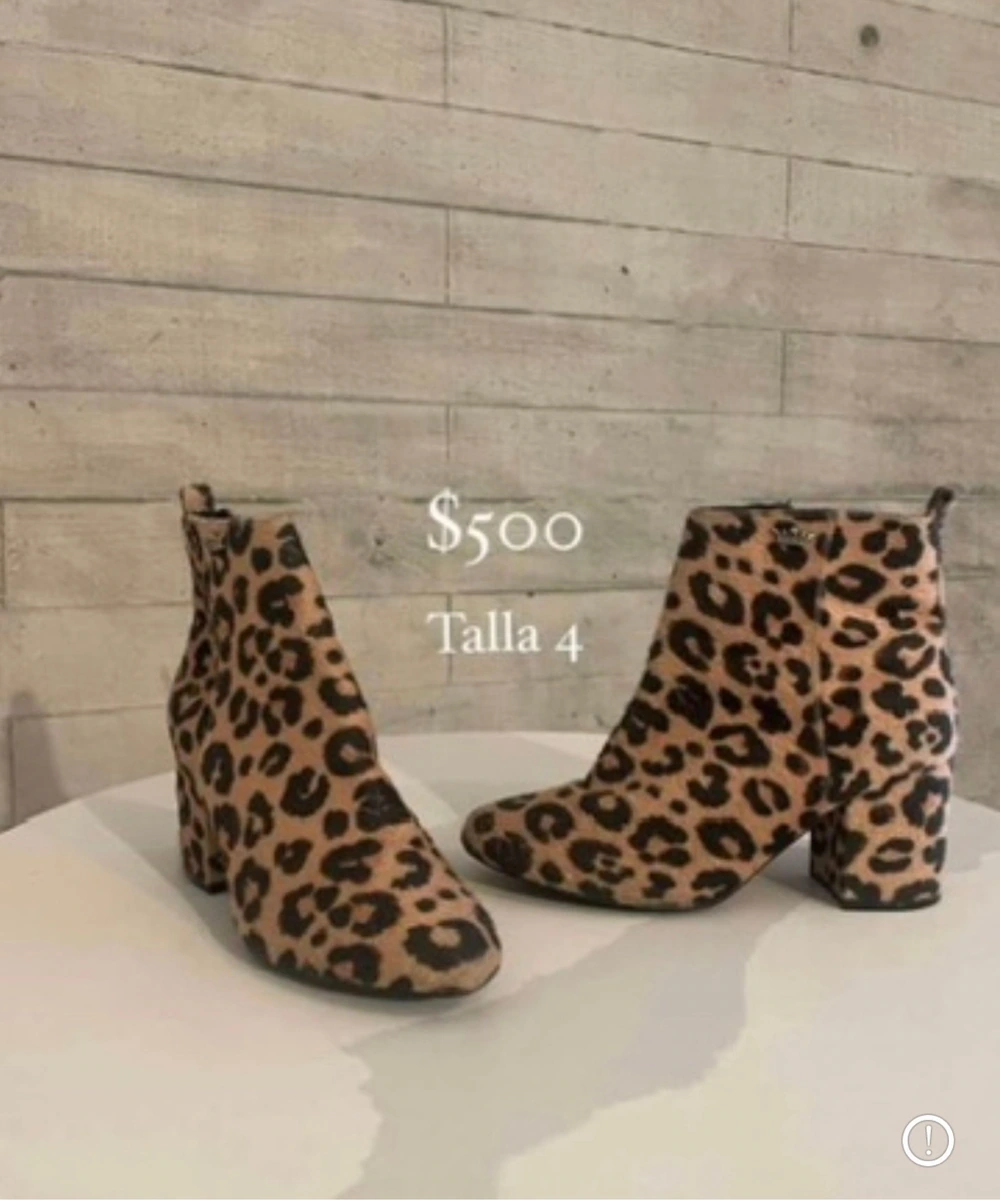 Botines Animal Print