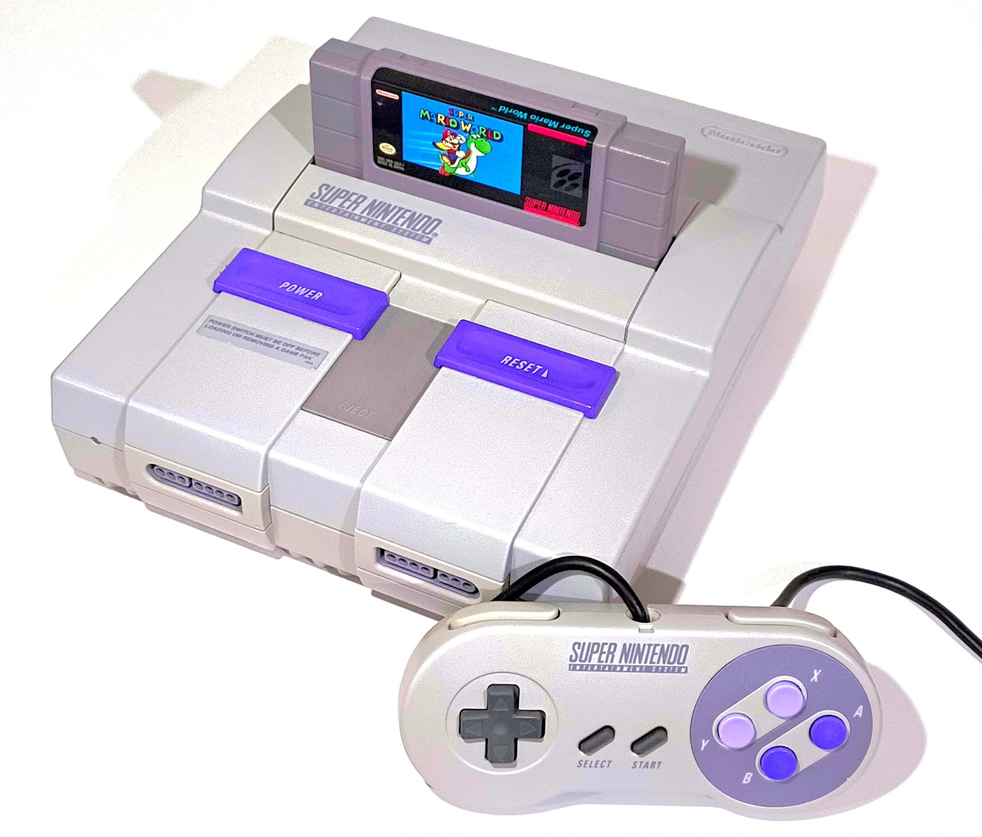 Consola Super Nintendo. Clásica 1991 Impecable