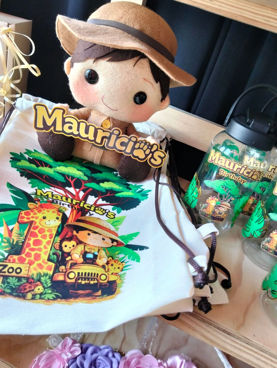 Muñecos en fieltro personalizados para fiestas infantiles