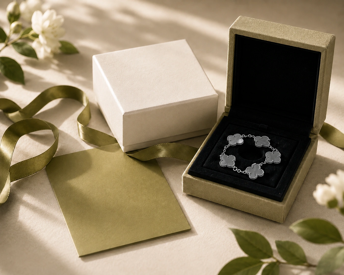 Pulsera Van Cleef & Arpels color Plateada