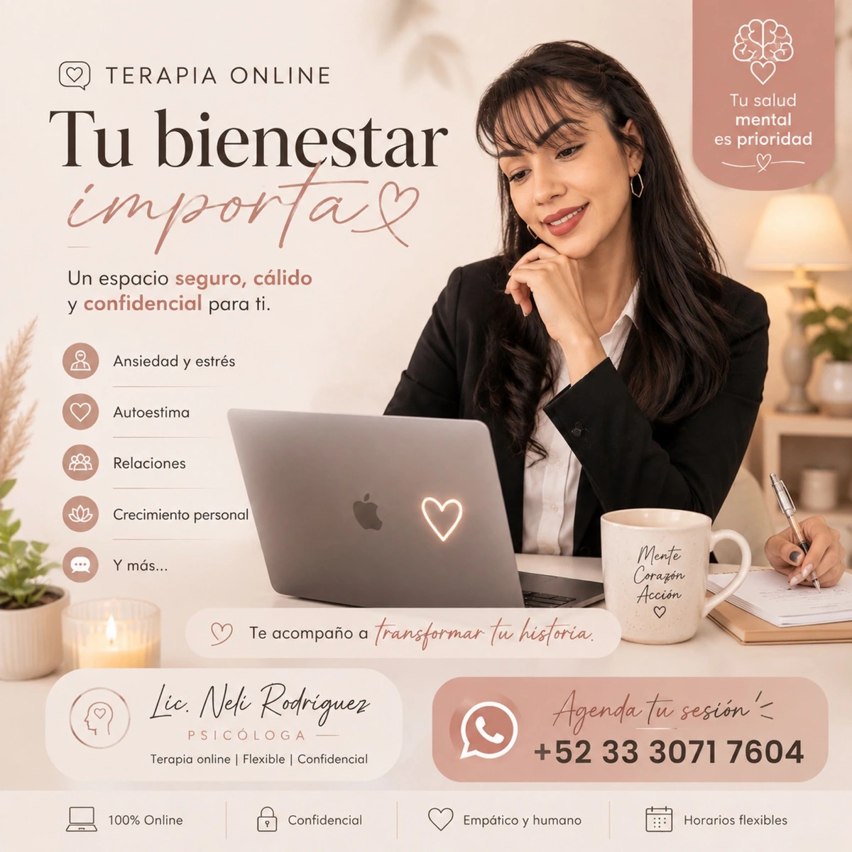Consultas terapéuticas