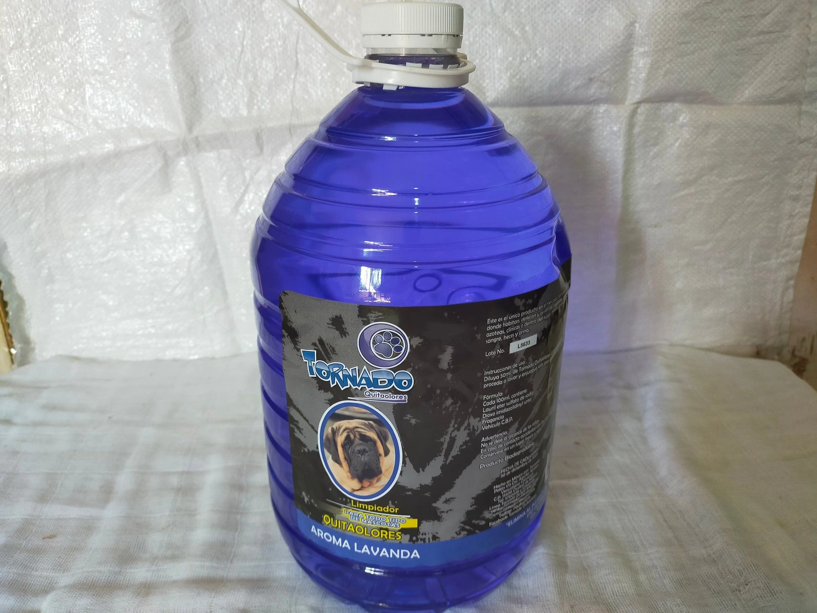 Quita Olores (limpiador Desinfectante) Tornado 5 Litros (Lavanda)