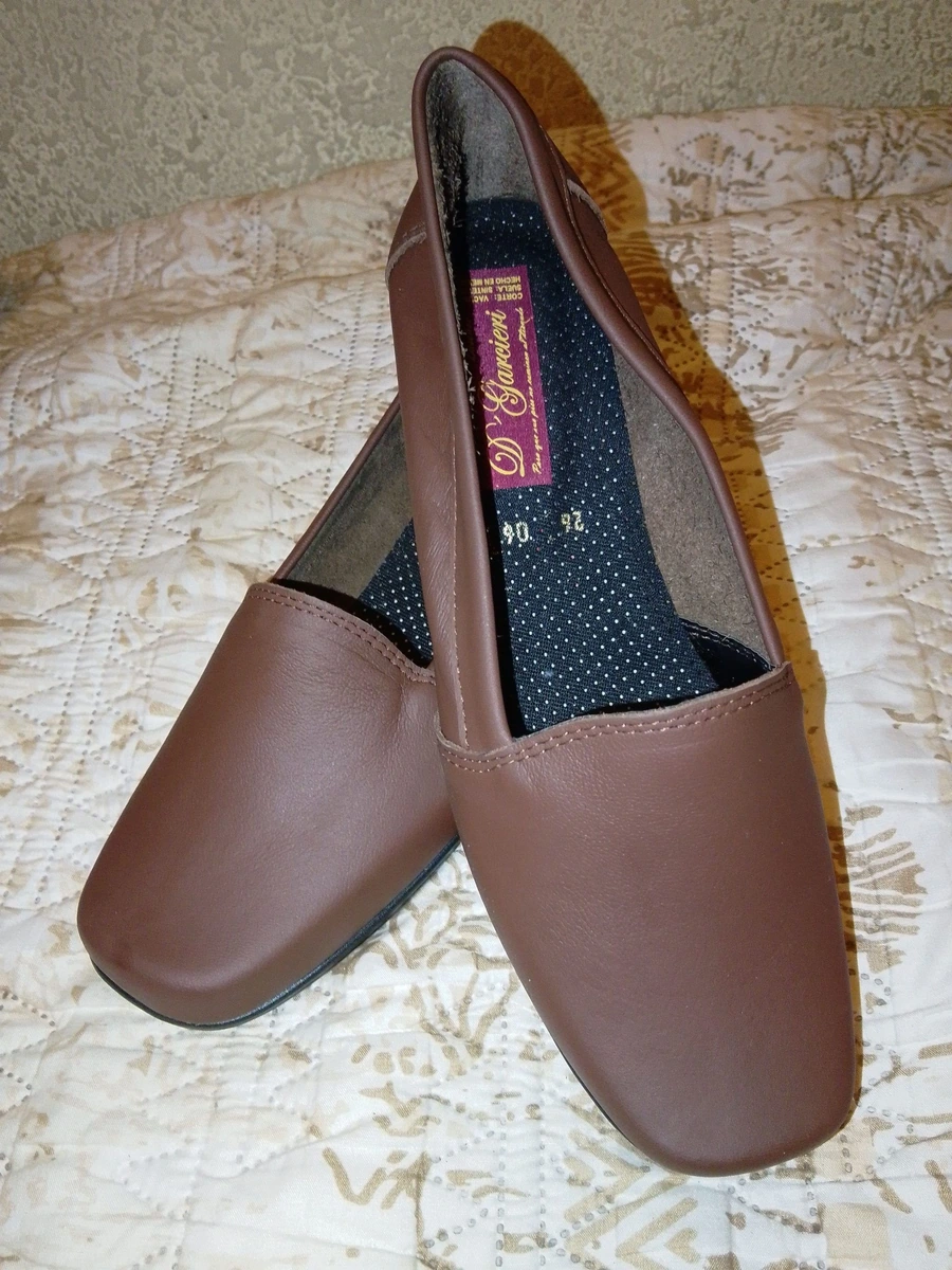 Mocasines de piel para dama