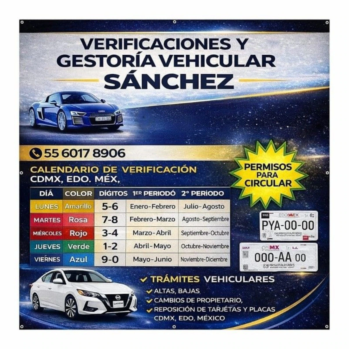 VERIFICACIÓN VEHICULAR Y ASESORIA DE GESTORIA VEHICULAR